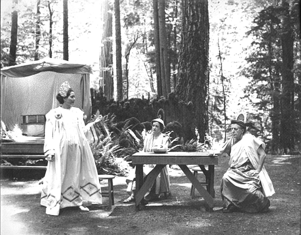 Pomposia (Margaret Boyer) plots with Heroica (Georgia Graham) and Caustica (Harriet Walker) 